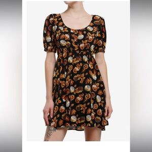 Thorn & Fable Pumpkin Spice Treats baby doll dress